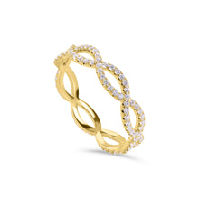 Load image into Gallery viewer, Diamond Infinity Bands.