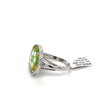 Load image into Gallery viewer, Murano Glass Silver Ring
