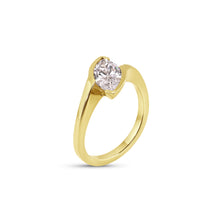 Load image into Gallery viewer, 1.54ct Marquise Brilliant Lab Grown Diamond Ladies Ring set in 18K Yellow Gold