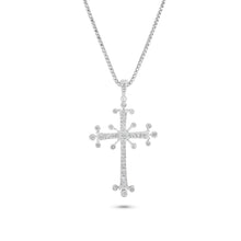 Load image into Gallery viewer, Diamond Cross Necklace