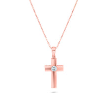 Load image into Gallery viewer, Diamond Cross Pendant