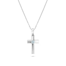 Load image into Gallery viewer, Diamond Cross Necklace