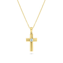 Load image into Gallery viewer, Diamond Cross Pendant