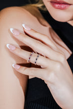 Load image into Gallery viewer, Blue Sapphire & Ruby Bands