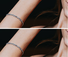 Load image into Gallery viewer, Diamond Bracelet With Fancy Cut Diamonds