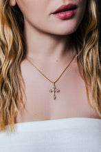 Load image into Gallery viewer, Diamond Cross Necklace