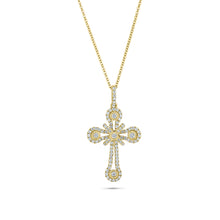 Load image into Gallery viewer, Diamond Cross Pendant