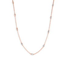 Load image into Gallery viewer, Bezel Diamond Necklace