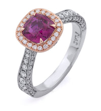Load image into Gallery viewer, Diamond & Ruby Ring