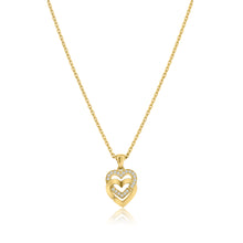 Load image into Gallery viewer, Double Heart Diamond Set