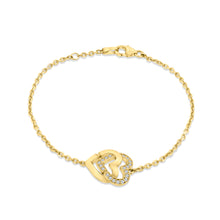 Load image into Gallery viewer, Double Heart Diamond Set