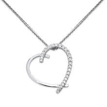 Load image into Gallery viewer, Diamond Heart Pendant