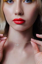 Load image into Gallery viewer, Marquise Yellow Gold Diamond Necklace