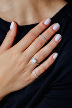 Load image into Gallery viewer, Princess Cut Diamond Ring