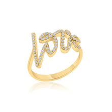 Load image into Gallery viewer, Diamond Love Ring