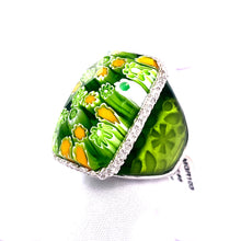 Load image into Gallery viewer, Murano Glass Cocktail Ring