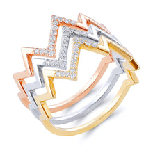 Load image into Gallery viewer, Heartbeat Diamond Ring