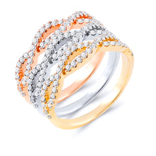 Load image into Gallery viewer, Infinity Diamond Band