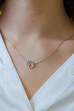 Load image into Gallery viewer, Rose Diamond Necklace