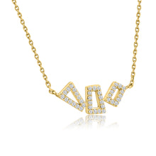 Load image into Gallery viewer, Trapezoid Diamond Necklace