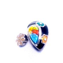 Load image into Gallery viewer, Murano Glass Toi Et Moi Open Ring