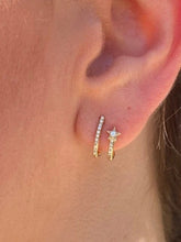 Load image into Gallery viewer, Star Diamond Cuff Earrings