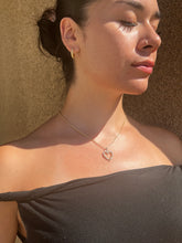 Load image into Gallery viewer, Intertwined Diamond Heart Pendant

