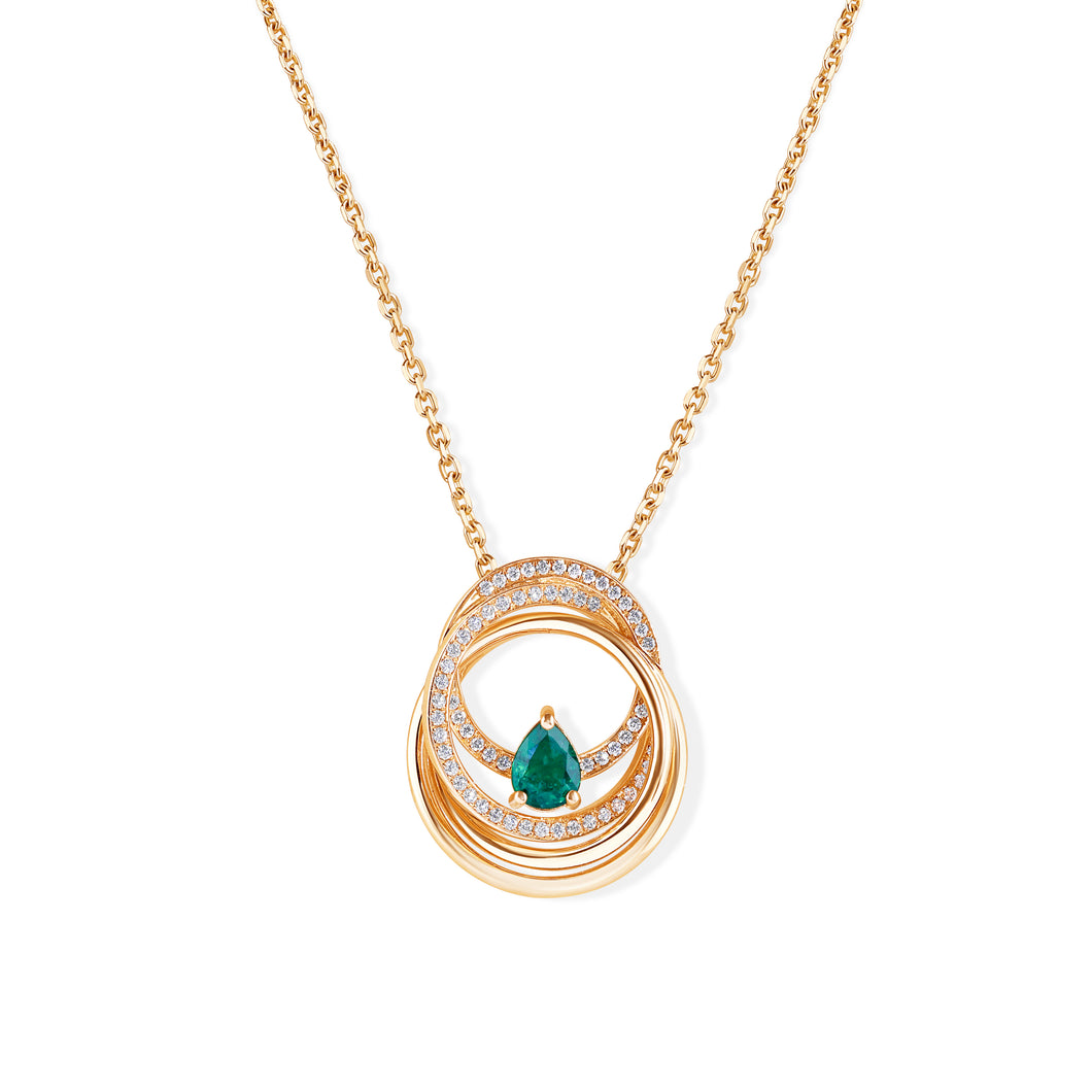 Circle Of Life Diamond Necklace