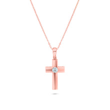 Load image into Gallery viewer, Diamond Cross Pendant
