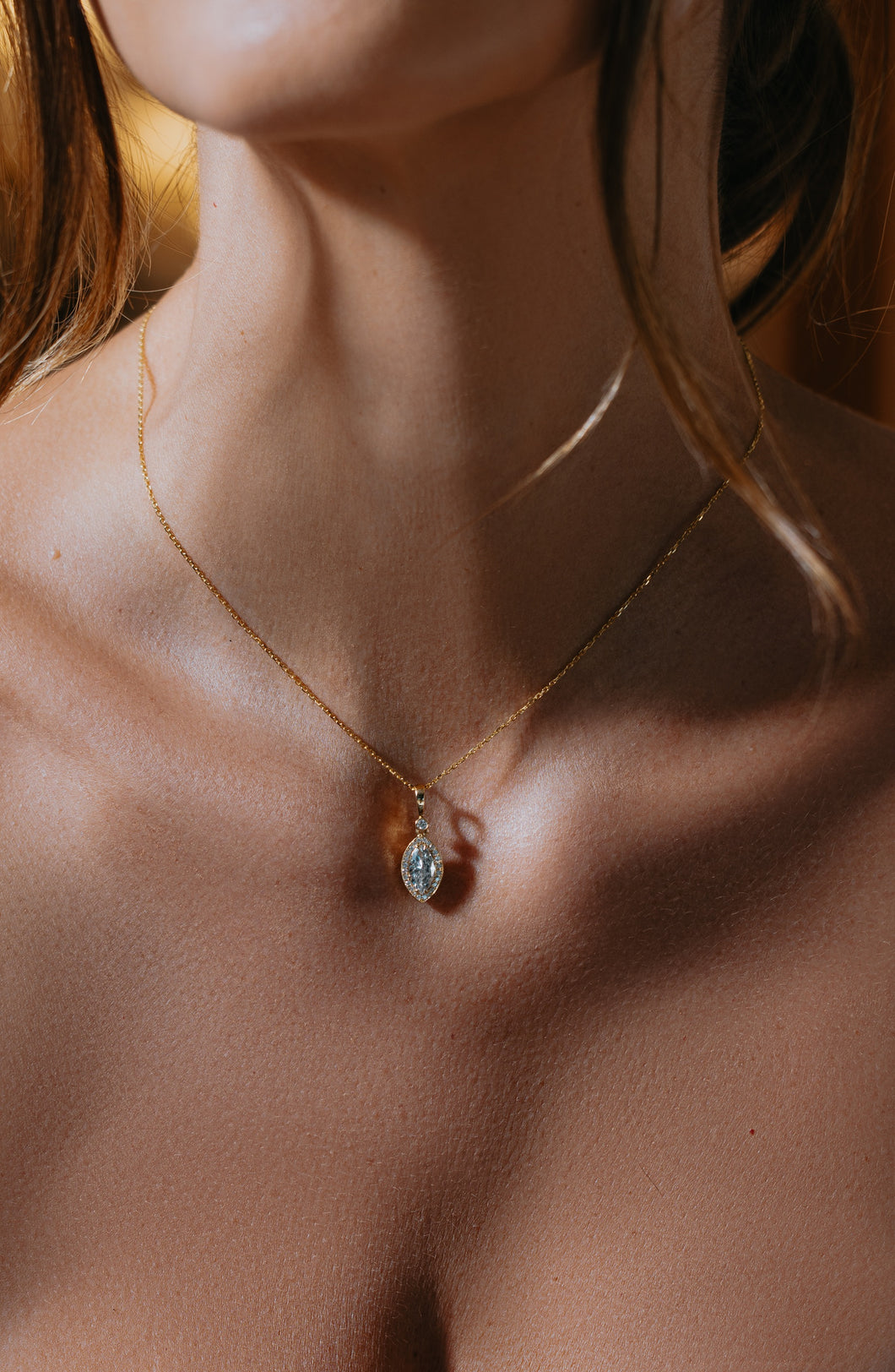 Marquise Diamond Necklace