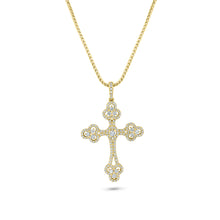 Load image into Gallery viewer, Diamond Cross Necklace
