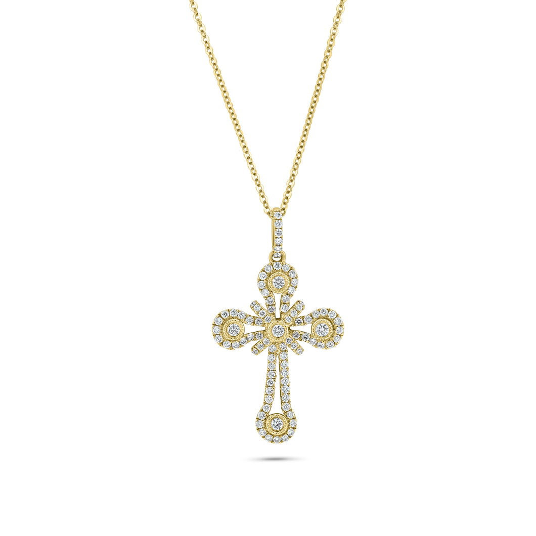 Diamond Cross Pendant