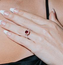 Load image into Gallery viewer, Diamond &amp; Ruby Ring
