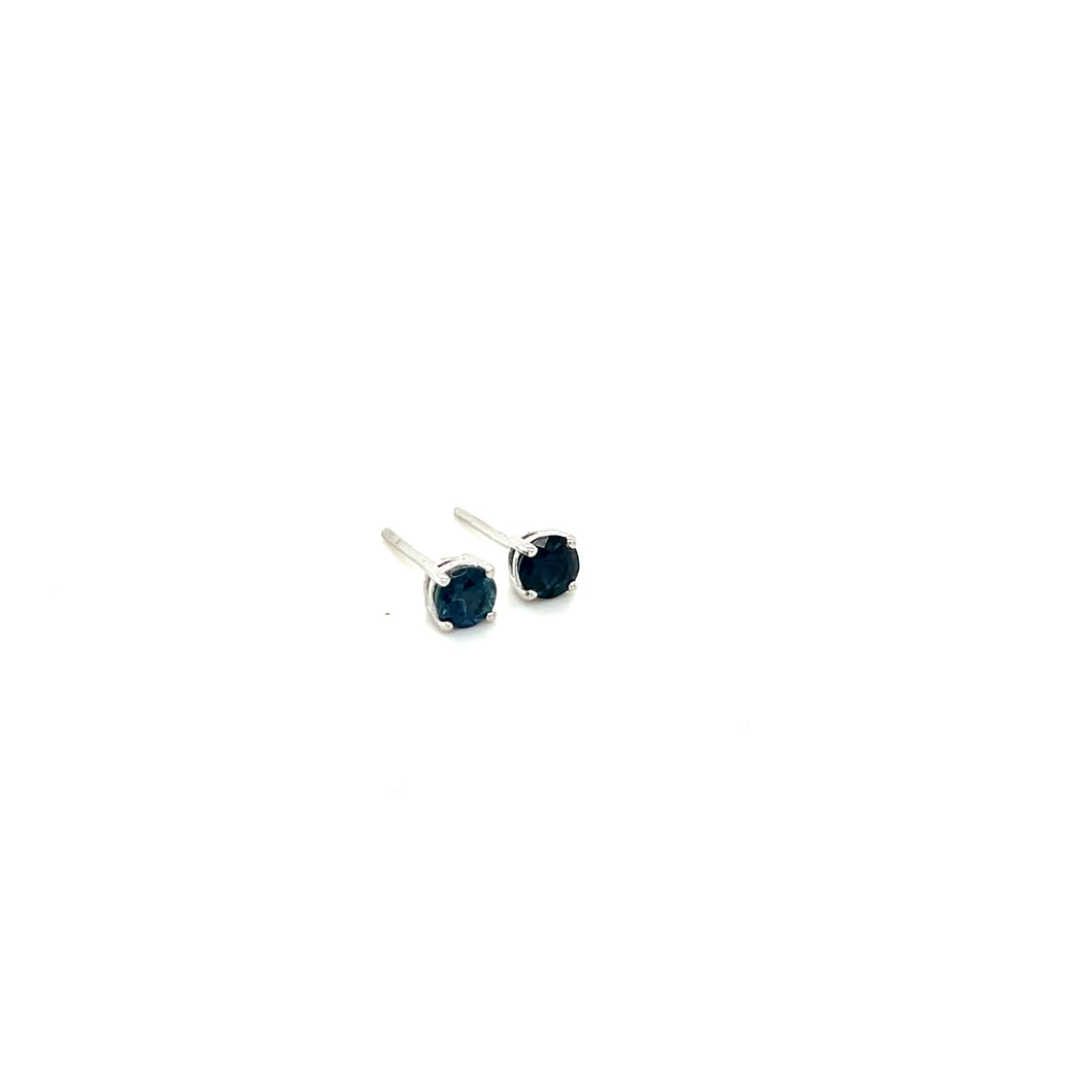 Blue Sapphire Studs