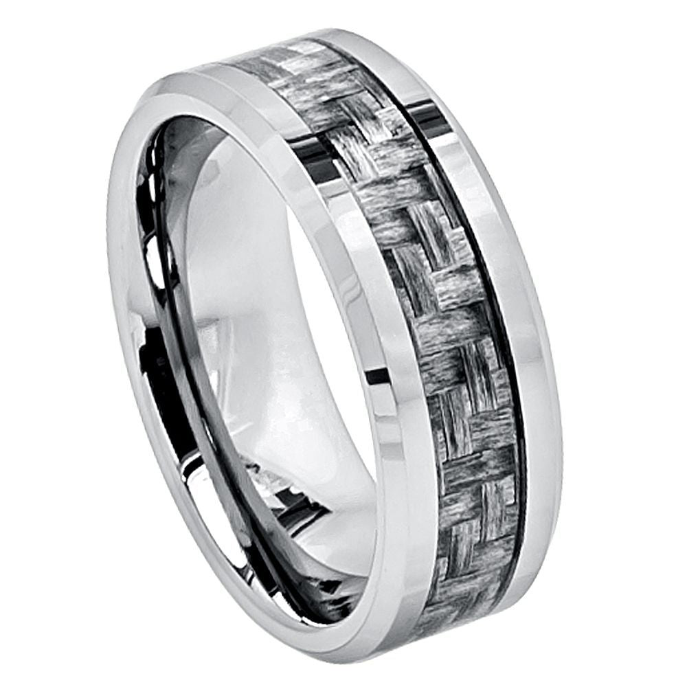 Tungsten Carbide With Carbon Fiber Inlaly