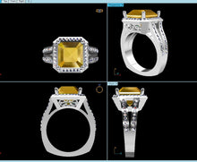 Load image into Gallery viewer, Heliodor Beryl Ladies Ring
