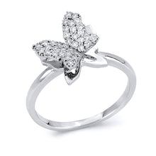 Load image into Gallery viewer, Diamond Butterfly Ring
