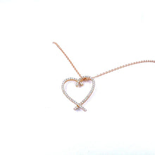 Load image into Gallery viewer, Rose Gold Diamond Pendant
