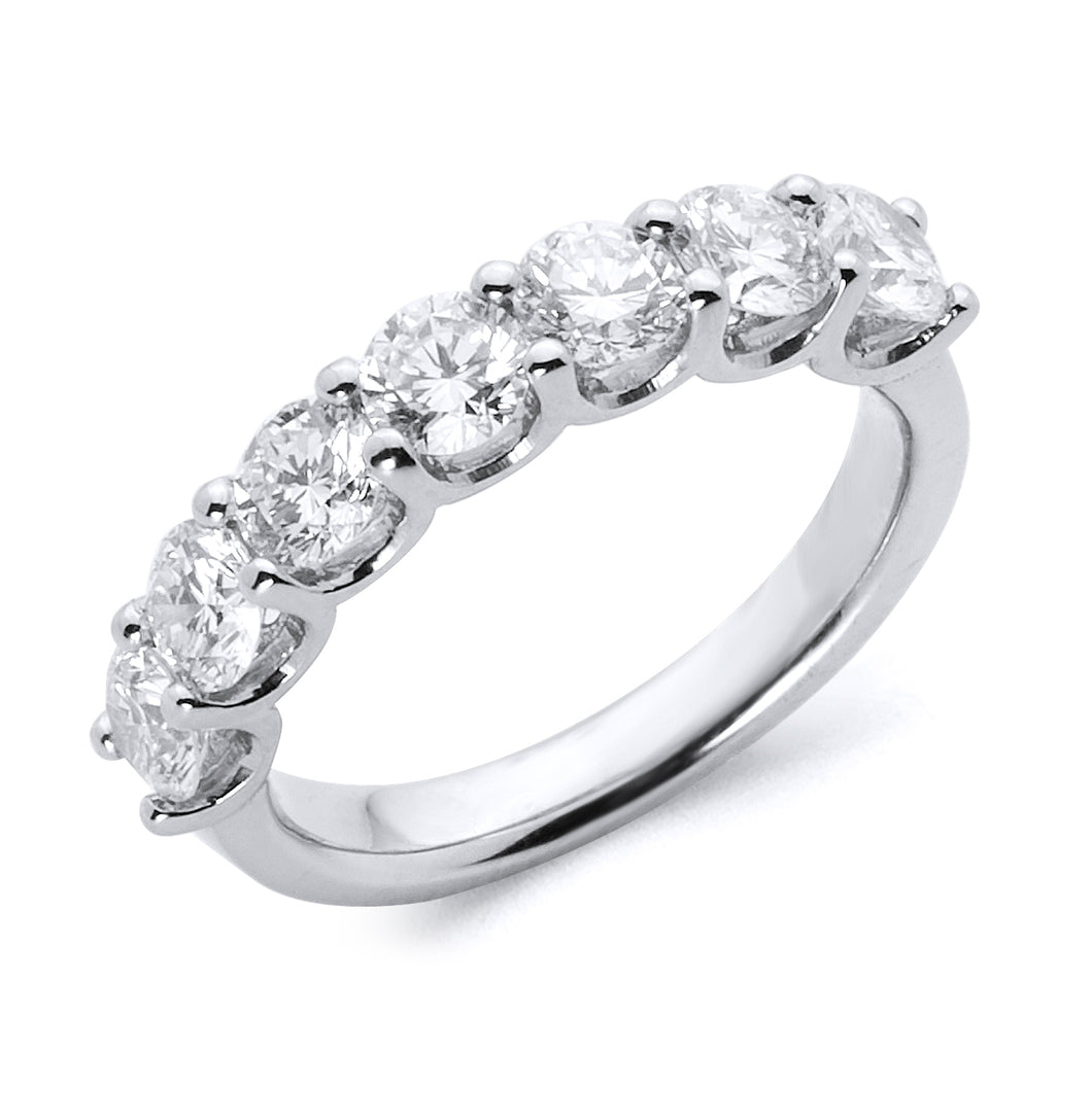 Shared Prong Diamond Band