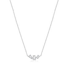 Load image into Gallery viewer, Trapezoid Diamond Necklace
