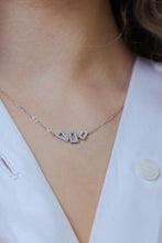 Load image into Gallery viewer, Trapezoid Diamond Necklace
