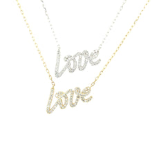 Load image into Gallery viewer, Love Diamond Necklace
