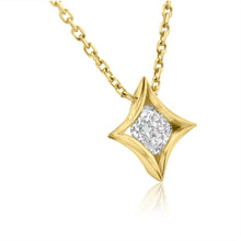 Load image into Gallery viewer, Twinkle Star Diamond Necklace &amp; Earrings.
