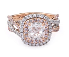 Load image into Gallery viewer, Natural Pink Diamond Engagement Ring
