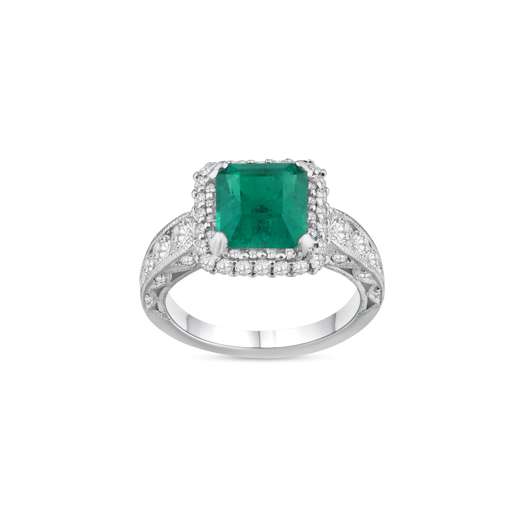 Tacori Emerald Ring