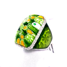Load image into Gallery viewer, Murano Glass Cocktail Ring
