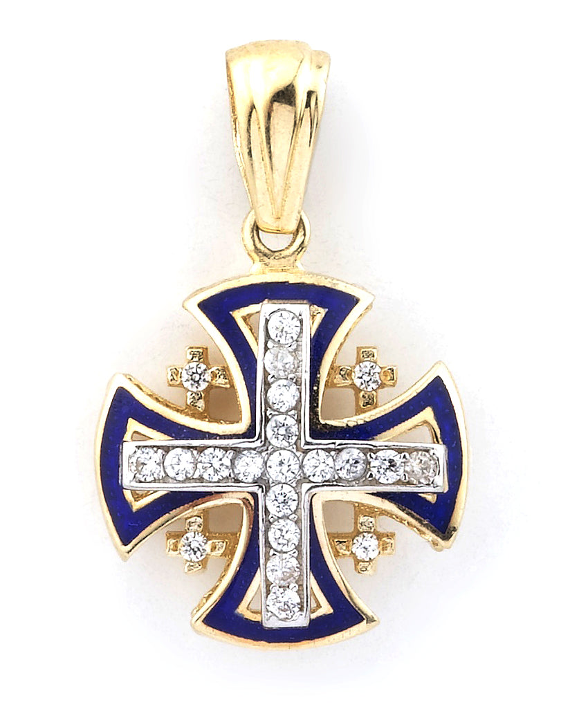 Cross Of Jerusalem Pendant