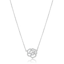 Load image into Gallery viewer, Rose Diamond Necklace
