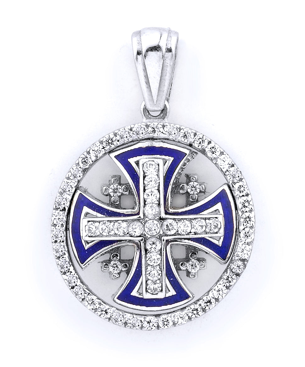 Cross Of Jerusalem Pendant