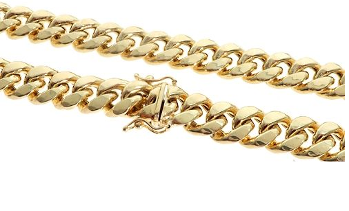 2.5mm Cuban Link Chain